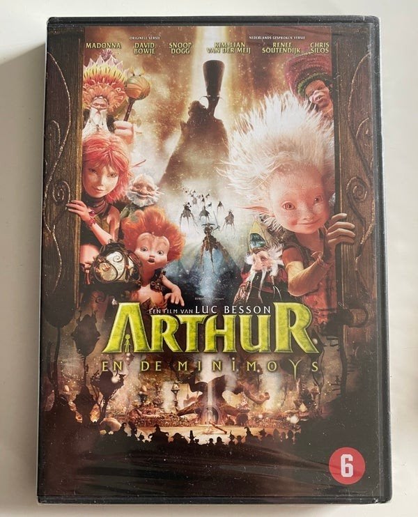 ARTHUR EN DE MINIMOYS (IN SEAL) (DVD), Alle leeftijden, Verzenden, Zo goed als nieuw, Overige genres