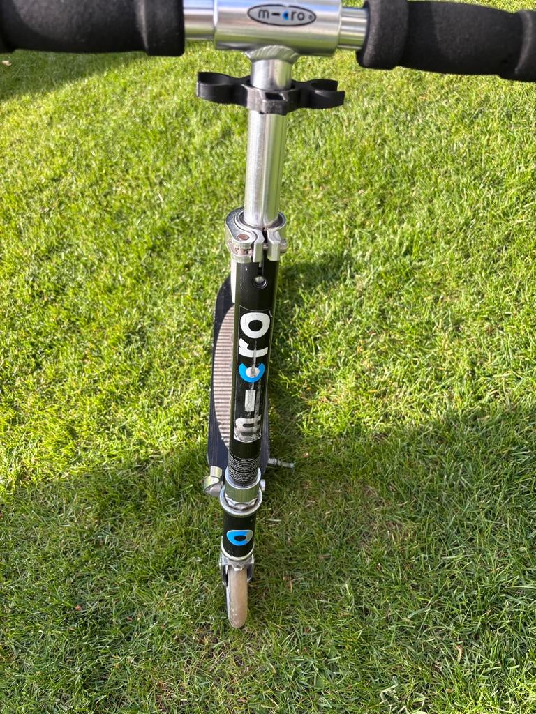 Micro step - zwart, opvouwbaar, gebruikt, Fietsen en Brommers, Steps, Ophalen of Verzenden, Gebruikt, Gewone step