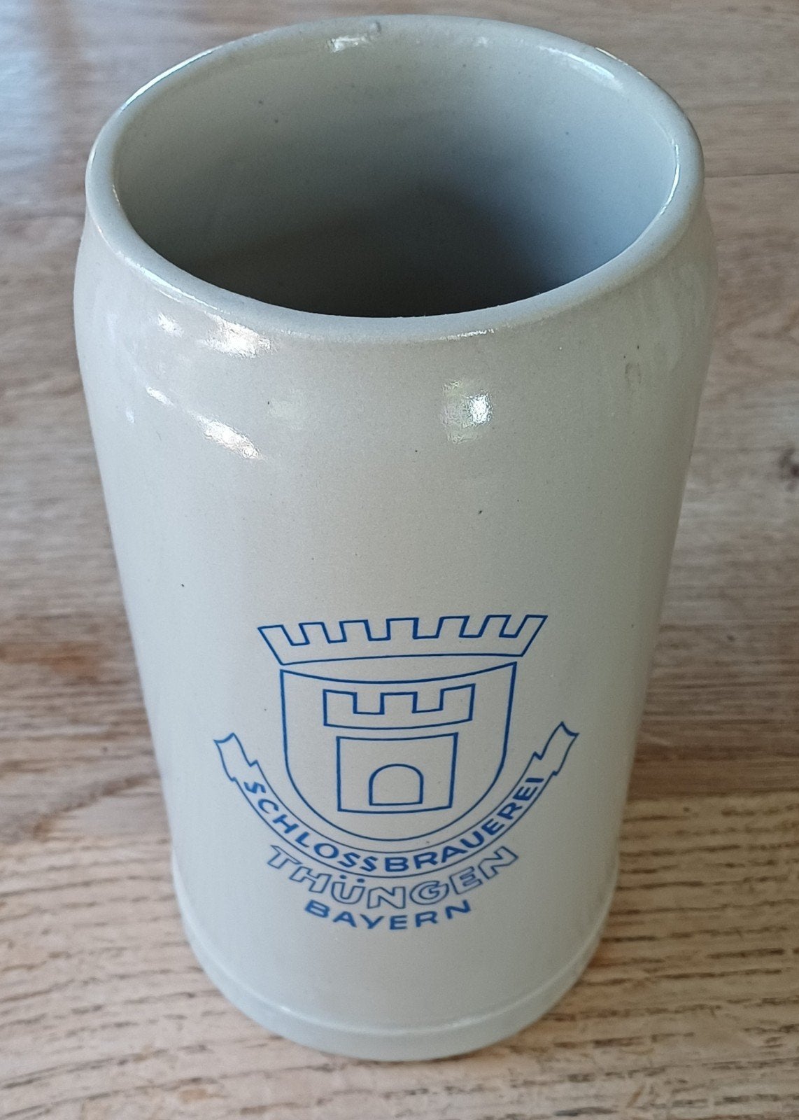 Vintage Bierpul Schlossbrauerei Thüngen Bayern, Antiek en Kunst, Ophalen of Verzenden