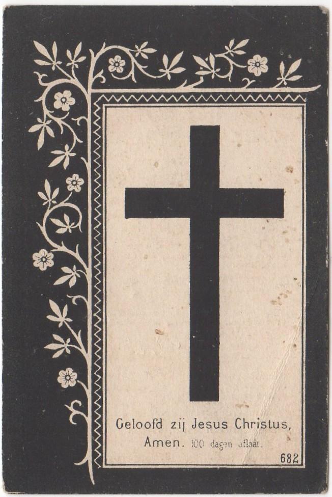 Franciscus van Indelghem 1842 Opdorp + 1896 Buggenhout, Verzenden