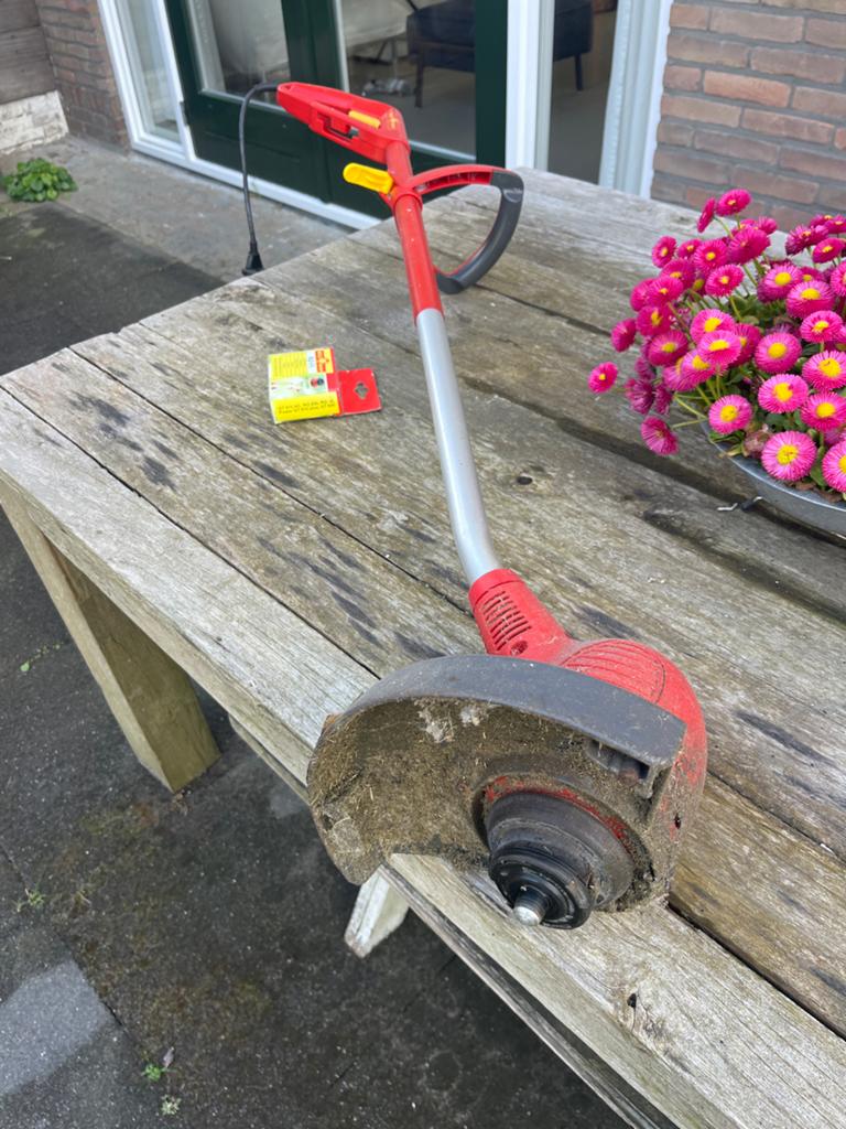 Elektrische grastrimmer - Wolf Garten, Ophalen of Verzenden, Gebruikt, 10 tot 30 cm, Elektrisch