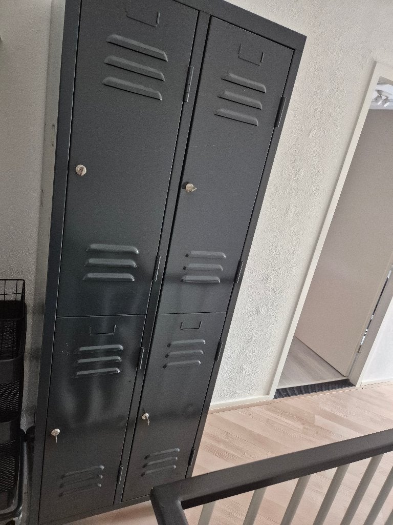 Stalen lockerkast, Ophalen, Gebruikt, Industrieel