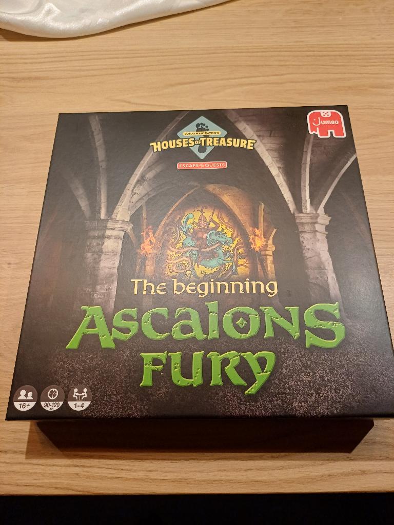 Escape Room: The Beginning Ascalon's Fury - Jumbo, Hobby en Vrije tijd, Gezelschapsspellen | Bordspellen, Een of twee spelers
