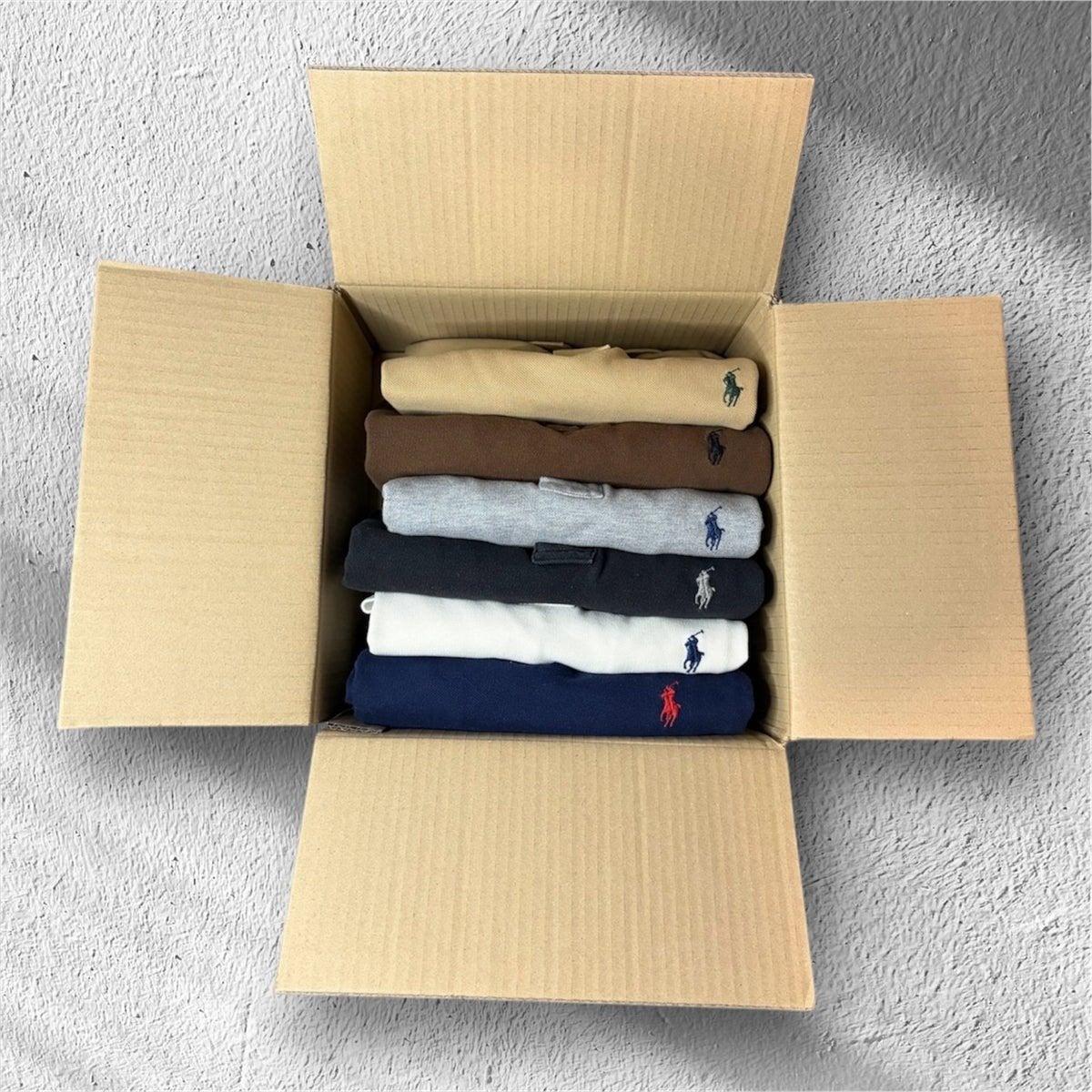 Ressell box: 5 Ralph Lauren polo's voor wederverkoop, Meerkleurig, Ralph Lauren, Overige maten, Ophalen of Verzenden