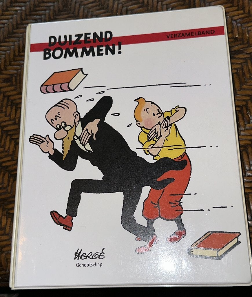 verzamelband 10 vd 1e uitgaves tijdschrift Duizend Bommen!, Meerdere stripboeken, Ophalen, Zo goed als nieuw