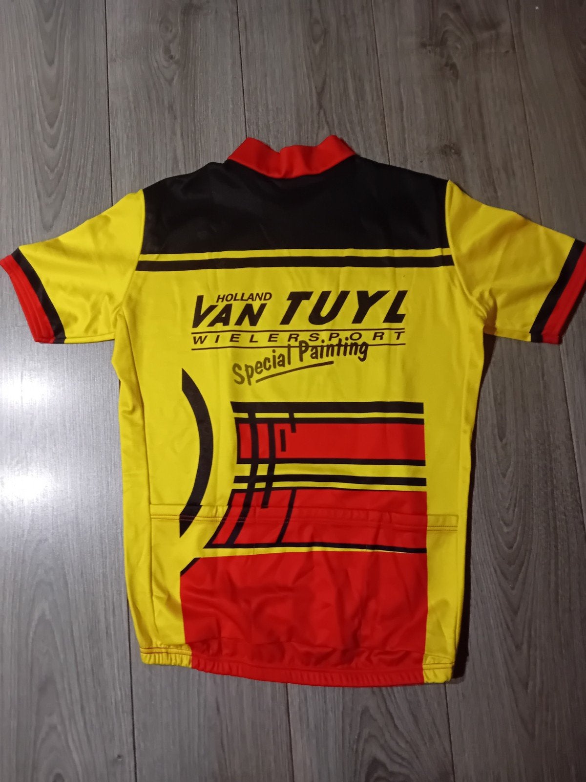 Vintage Wieleroutfit: Shirt & Broek - Van Tuyl & Airco Tiel, Fietsen en Brommers, Fietsaccessoires | Fietskleding, Gebruikt, Van Tuyl / Airco Tiel