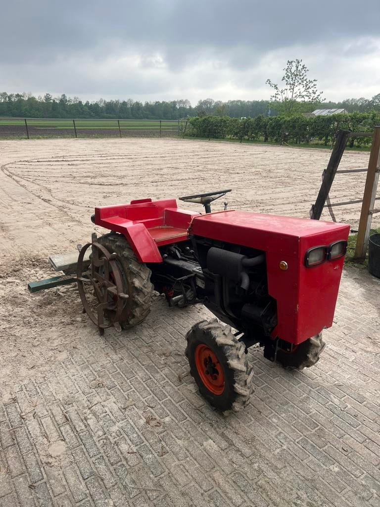 Minitractor, Ophalen, Gebruikt