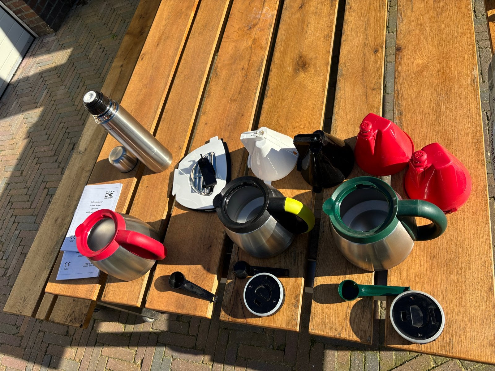 Koffiezetapparaat toebehoren inclusief thermoskan, Ophalen of Verzenden, Nieuw