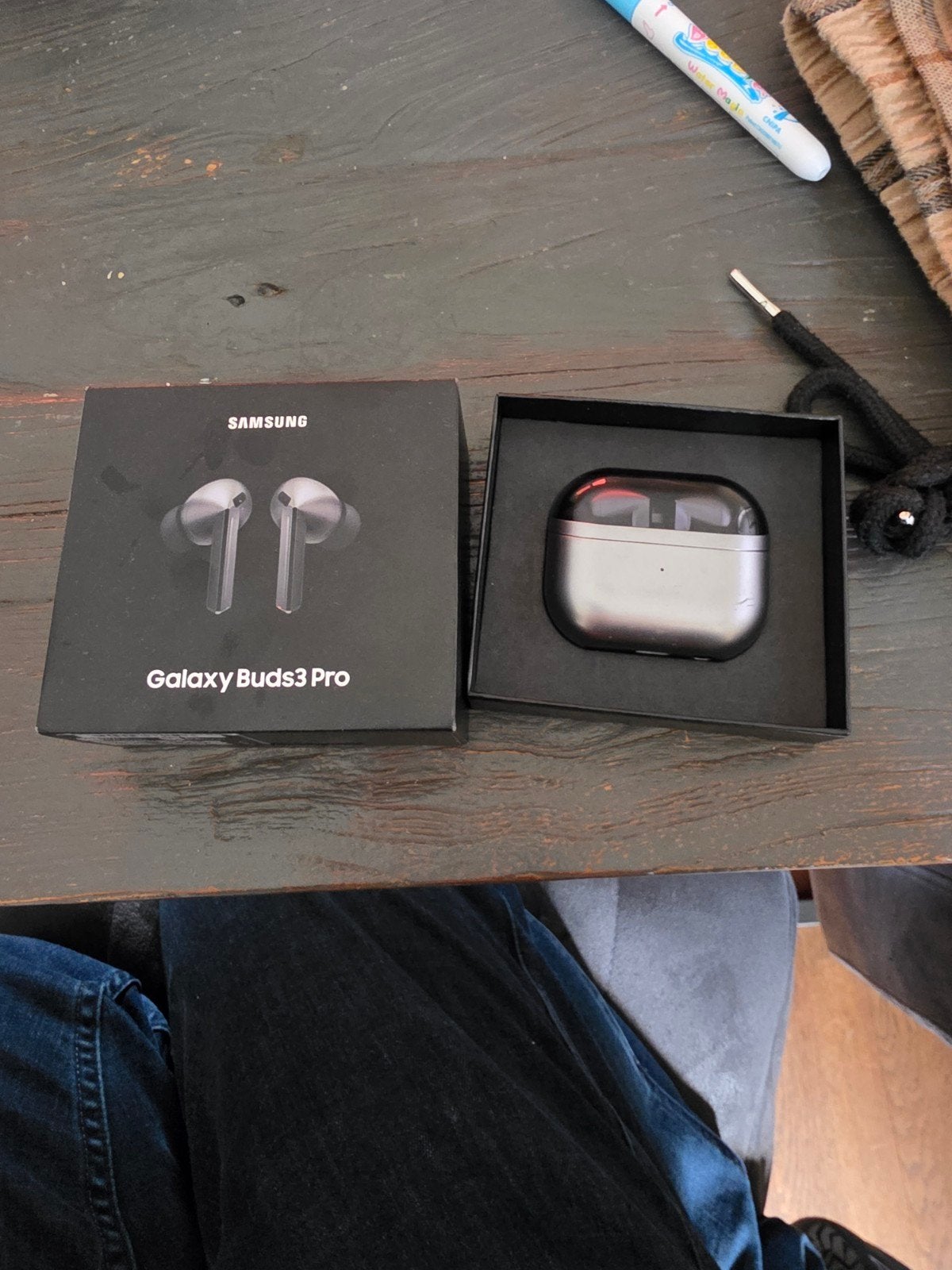 Samsung Galaxy Buds3 Pro met nieuwe oordopjes, Audio, Tv en Foto, Koptelefoons, Ophalen, In-ear, Gebruikt, Samsung