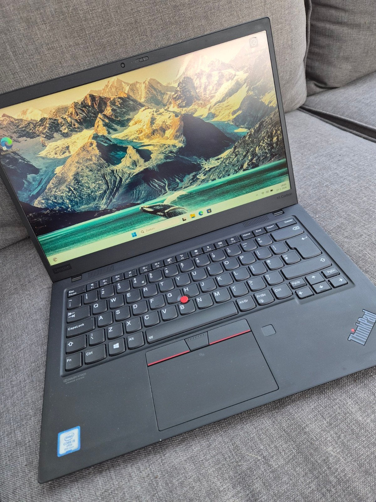 Lenovo Thinkpad x1 touchscreen, Computers en Software, Windows Laptops, Ophalen of Verzenden, 14 inch, 2 tot 3 Ghz, SSD