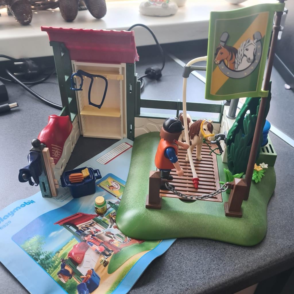 Playmobil Paardenwasplaats – 6929, Ophalen of Verzenden, Zo goed als nieuw