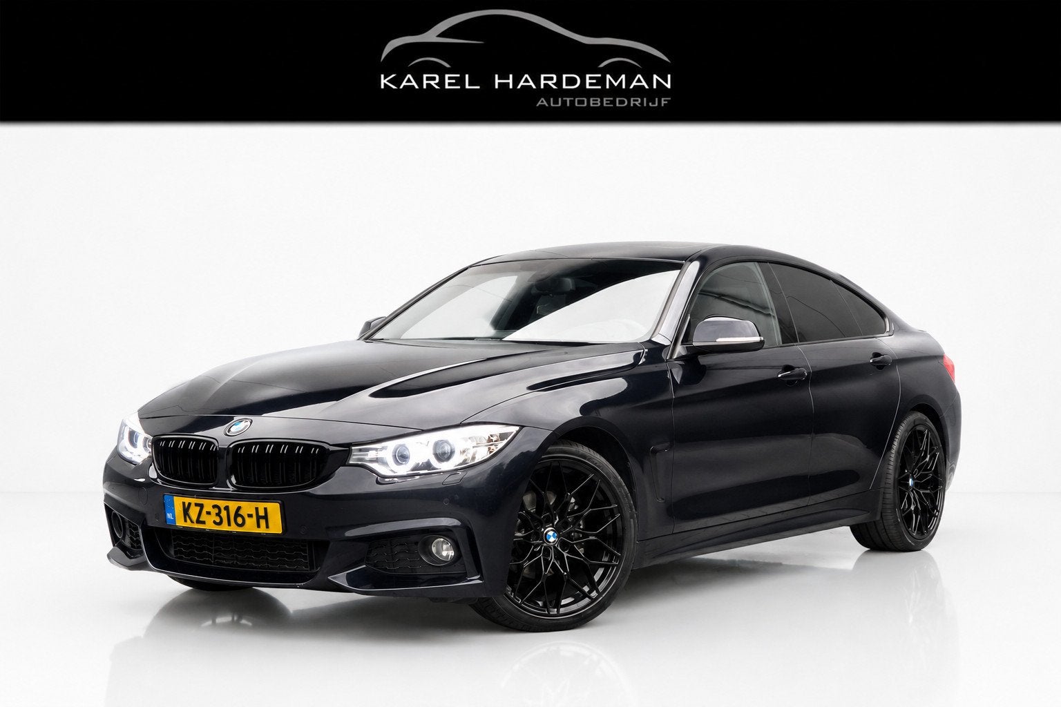 BMW 4-serie Gran Coupé 418i Centennial Executive M-pakket |, Auto's, BMW, Automaat, Gebruikt, Euro 6, Zwart
