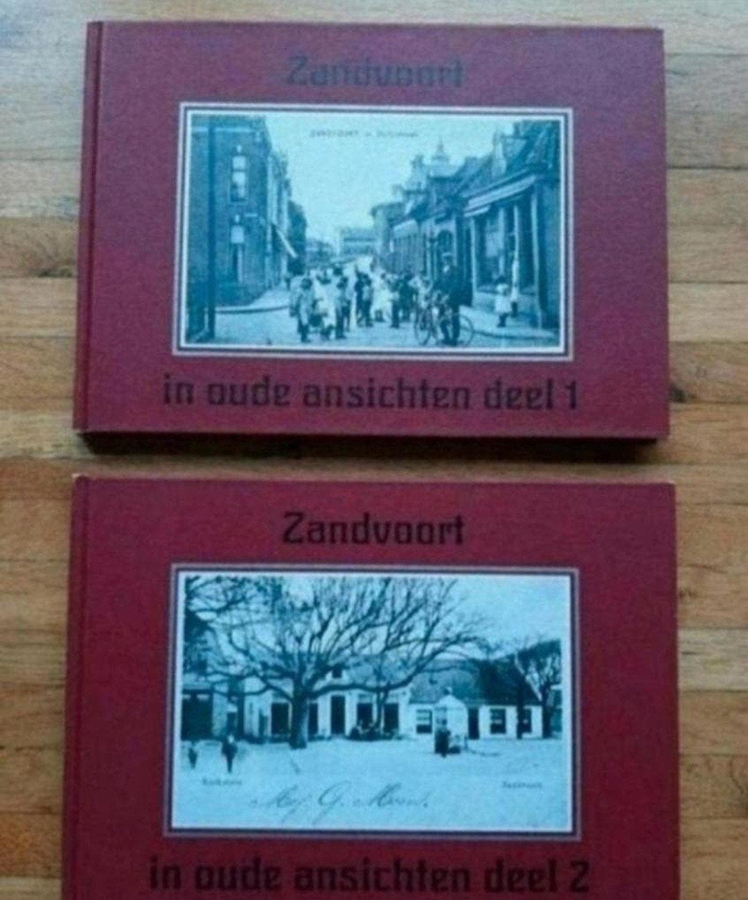 2 boekjes Zandvoort in oude ansichten Geschiedenis fotoboek, Ophalen of Verzenden, Zo goed als nieuw