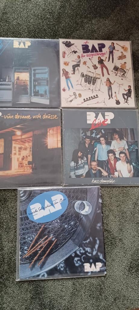 5 Lp's van Bap, Ophalen of Verzenden, Zo goed als nieuw, Overige formaten, Poprock