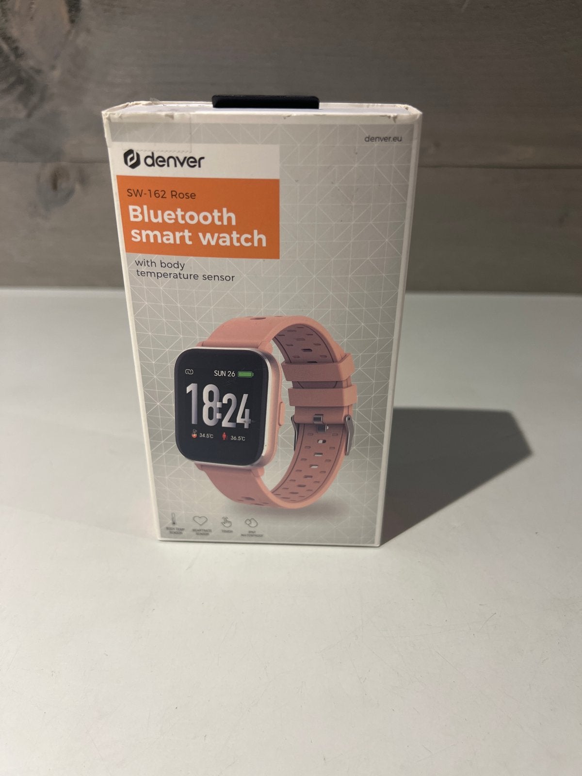Denver SW-162 Rose Bluetooth Smartwatch met lichaamstemperat, N, Nieuw, Ophalen of Verzenden, N