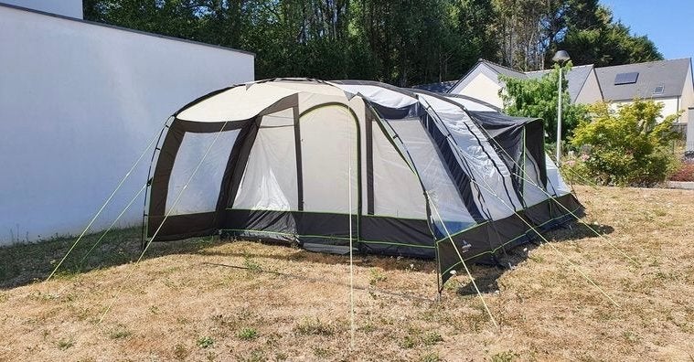 Obelink Dallas 6 XL tunneltent - Ruime gezinstent, Ophalen of Verzenden, Zo goed als nieuw, Meer dan 6