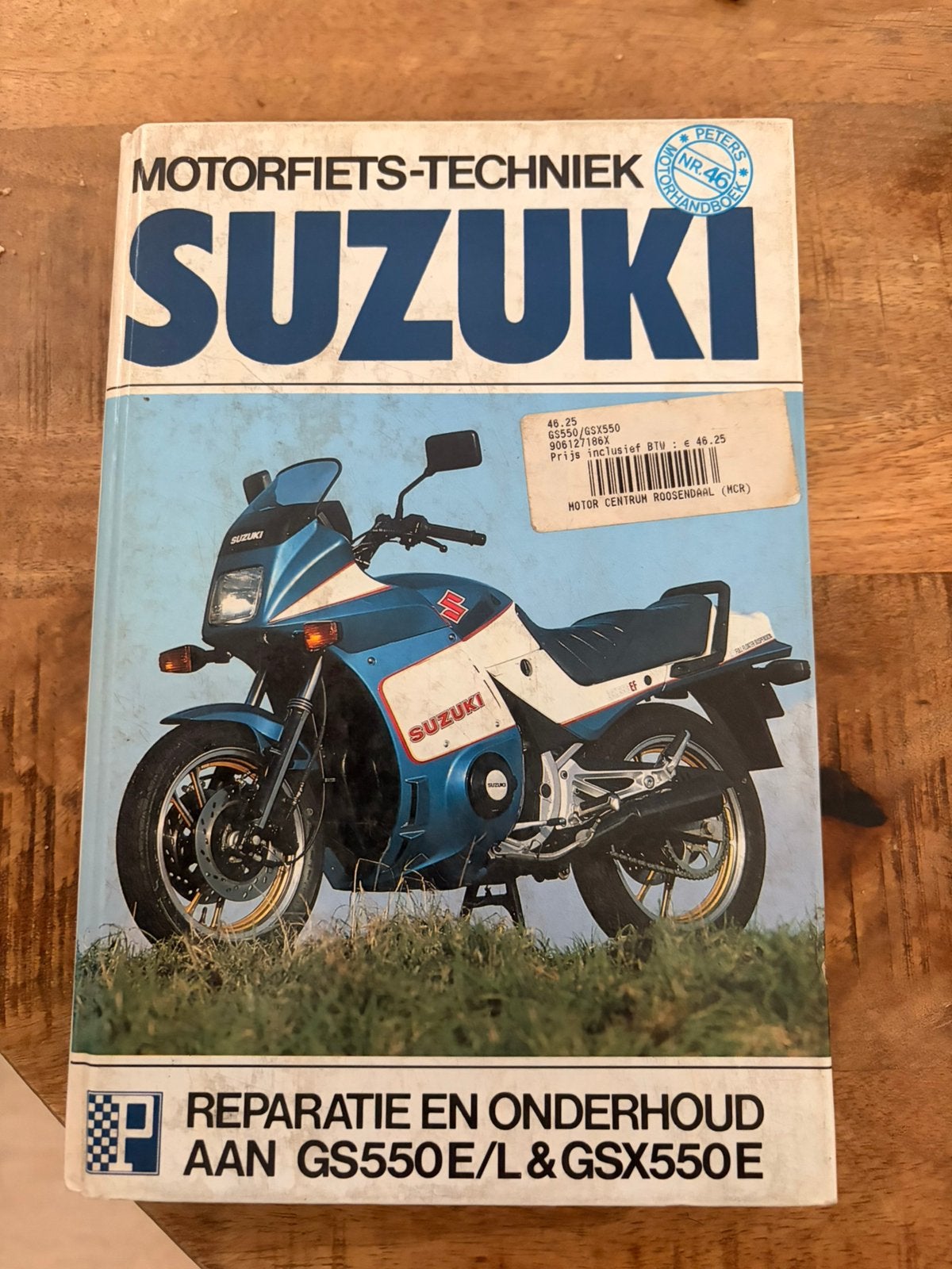Werkplaatshandboek Suzuki GS550E/L & GSX550E, Ophalen of Verzenden, Suzuki