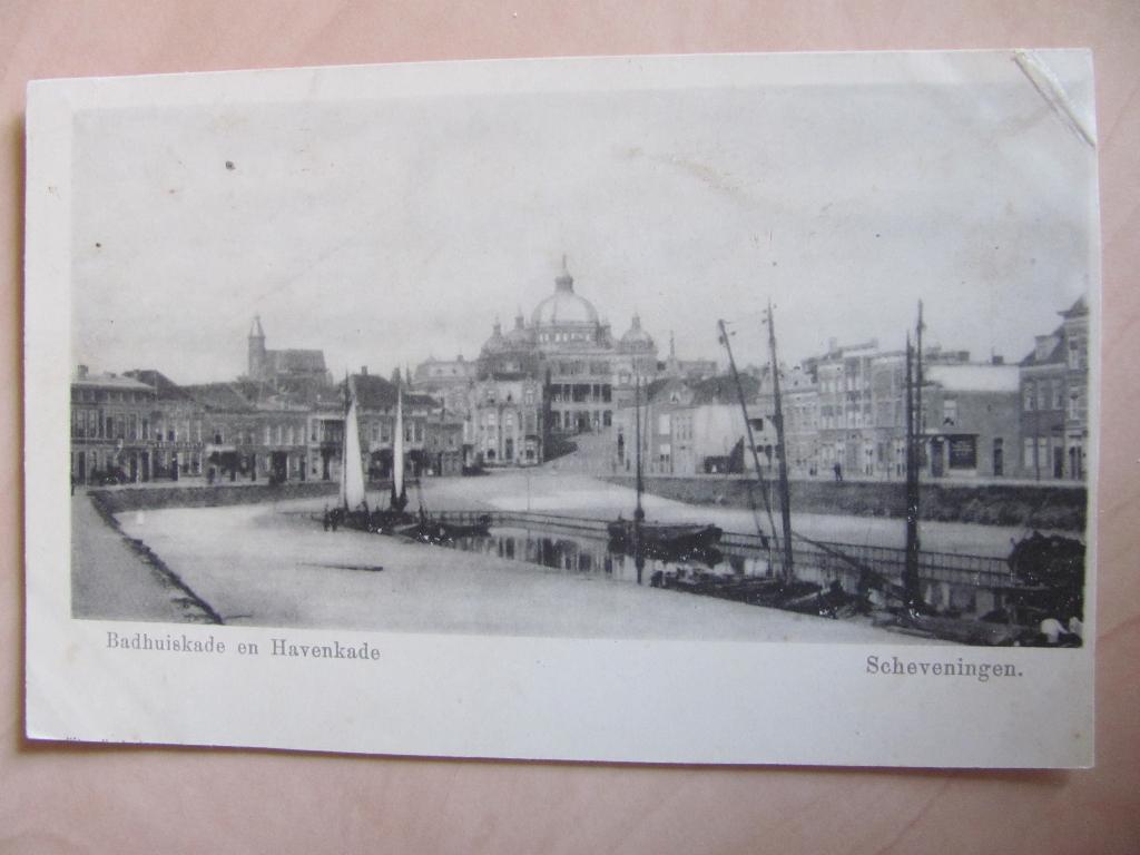 Scheveningen, Badhuiskade en Havenkade, Ophalen of Verzenden, Voor 1920, Zuid-Holland