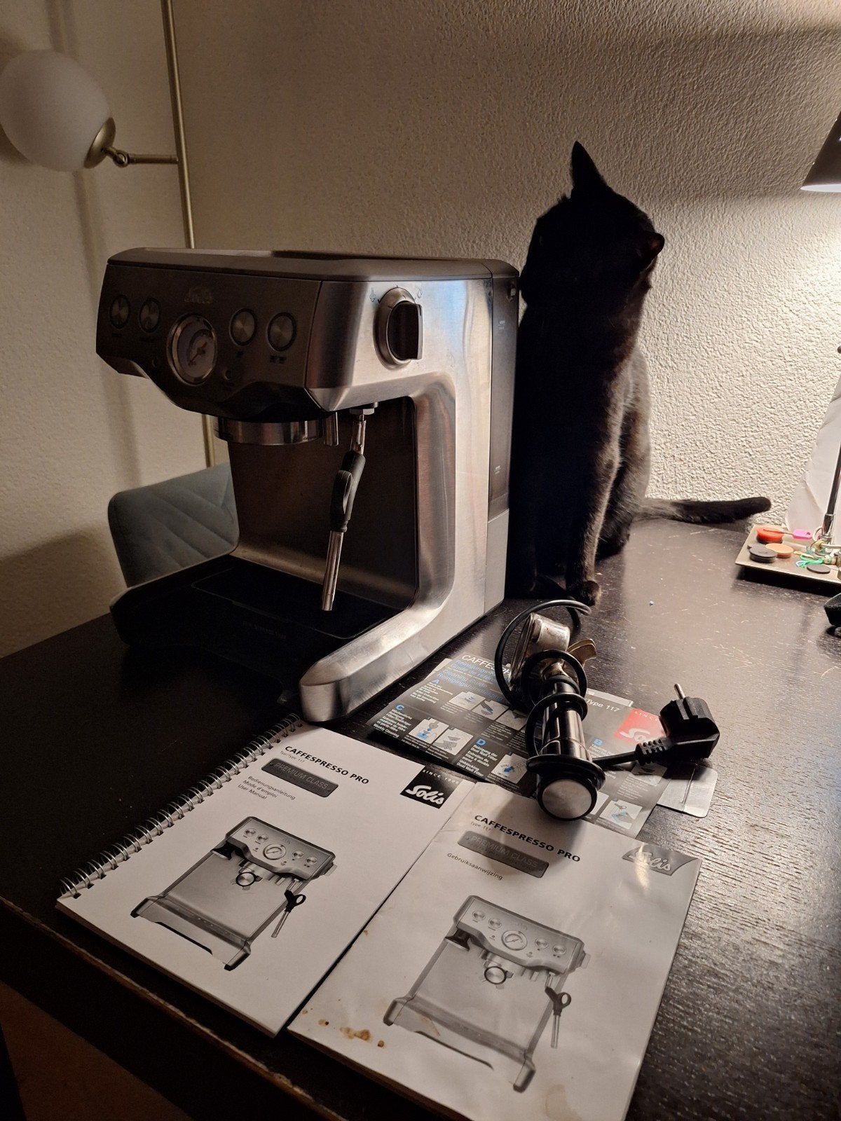 Solis Caffespresso Pro - defect (kleppen kapot), Ophalen, Espresso apparaat, Gemalen koffie, Niet werkend