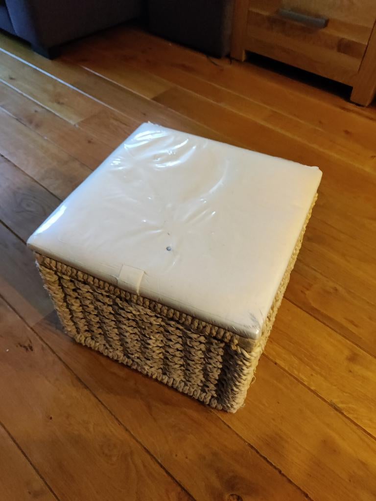 Rieten mand waar je ook op kan zitten., Ophalen of Verzenden, Zo goed als nieuw