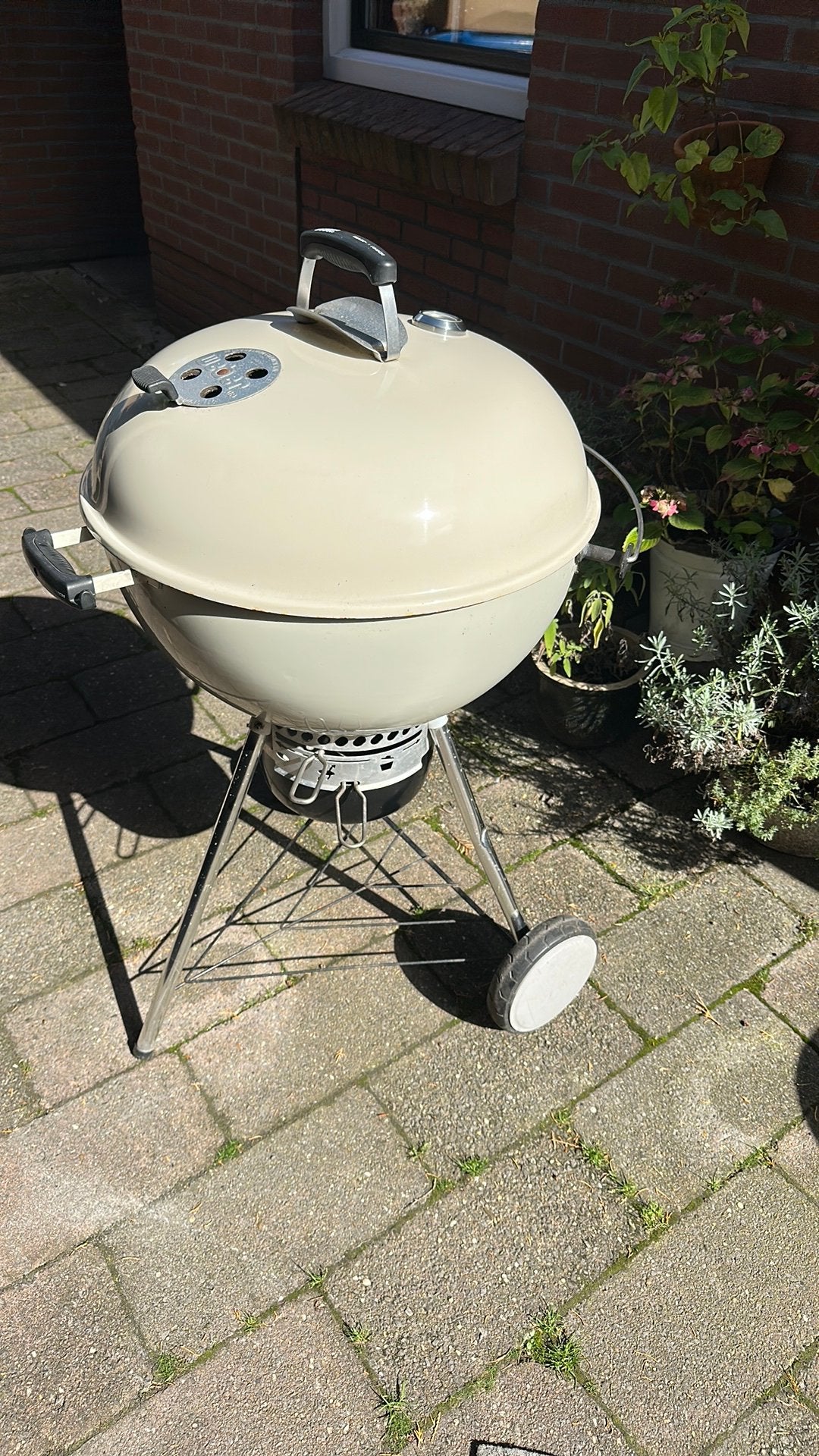 Weber bbq master touch 57, Tuin en Terras, Ophalen, Gebruikt