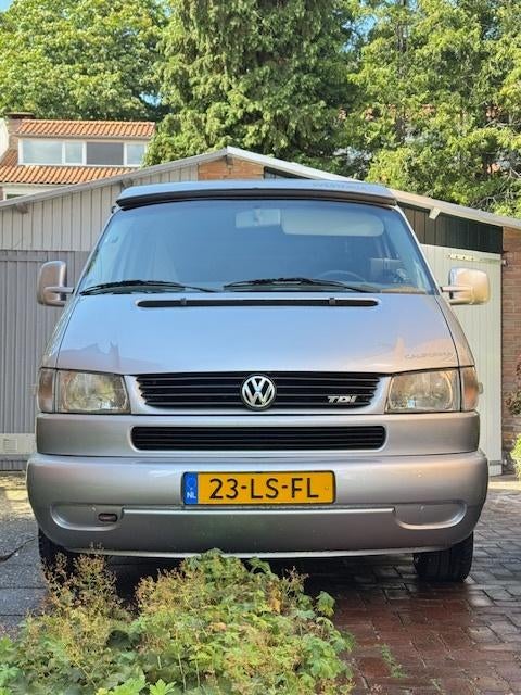 Volkswagen California 2.5 Kamp. II TDI 75KW 2003 Grijs, Auto's, Stof, Overige carrosserieën, Origineel Nederlands, Grijs