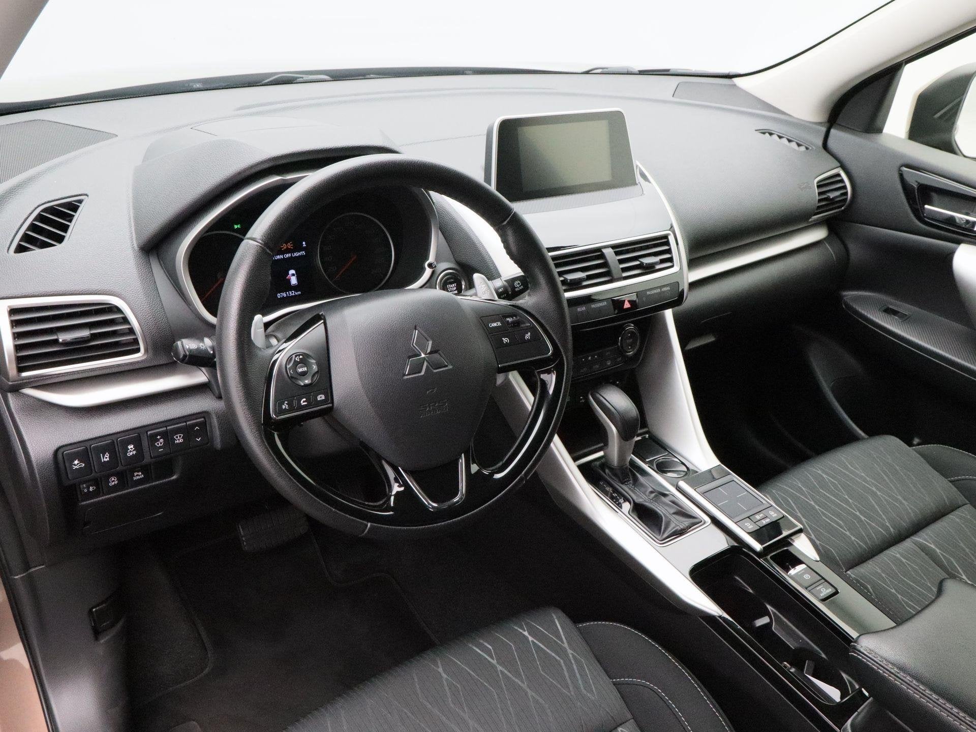 Mitsubishi Eclipse Cross 1.5 DI-T Intense 163 Pk Automaat |, Auto's, Mitsubishi, Parkeersensor, Euro 6, 4 cilinders, Bruin