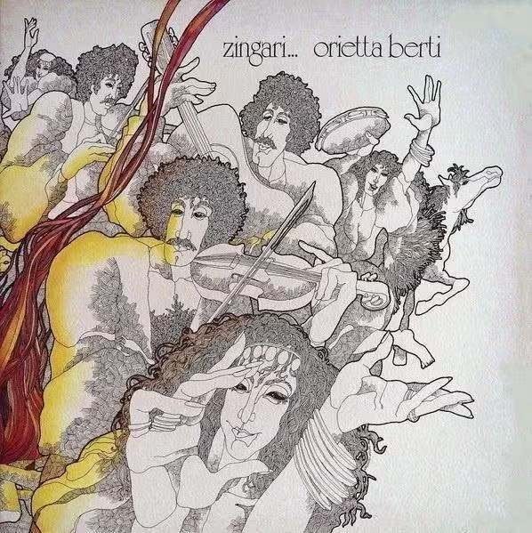 LP Orietta Berti ‎- Zingari ... 2448 050 A , Vinyl Elpee Pop, LP, Pop, Ophalen of Verzenden, Zo goed als nieuw