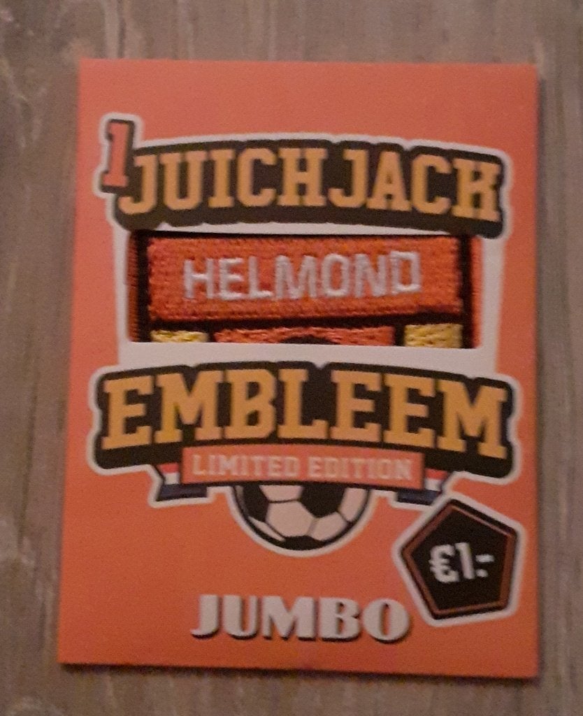 Jumbo Juich Jack Limited Edition embleem Helmond, Verzamelen, Supermarktacties, Jumbo, Verzenden