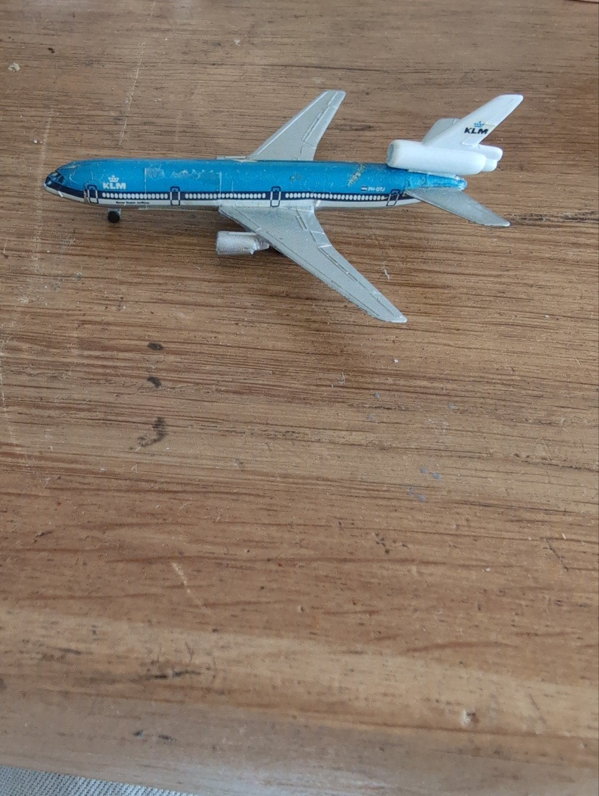miniatuur DC-10 KLM, Ophalen of Verzenden, Schaalmodel