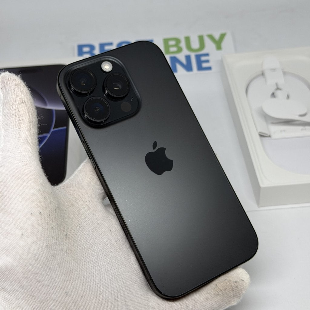 Foto 3 van iPhone 16 Pro 256GB zwart /krasvrij glas /90% batt /garantie