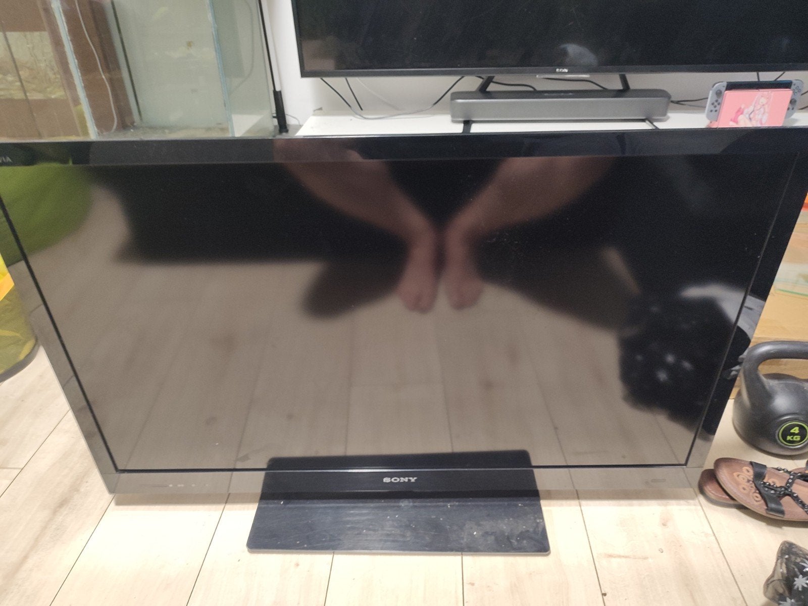 40 inch TV - Sony KDL 40EX720, Ophalen, LCD, Zo goed als nieuw, 100 Hz