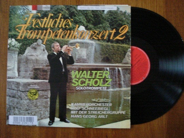 Walter Scholz - Festliches Trompetenkonzert 2, Ophalen of Verzenden, Gebruikt, 12 inch