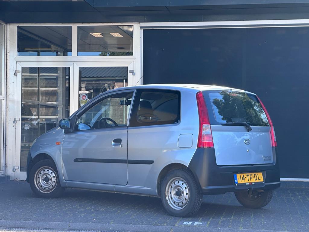 Daihatsu Cuore 1.0-12V Kyoto 3-DEURS / NAP, Stof, 18 €/maand, 4 stoelen, Cuore
