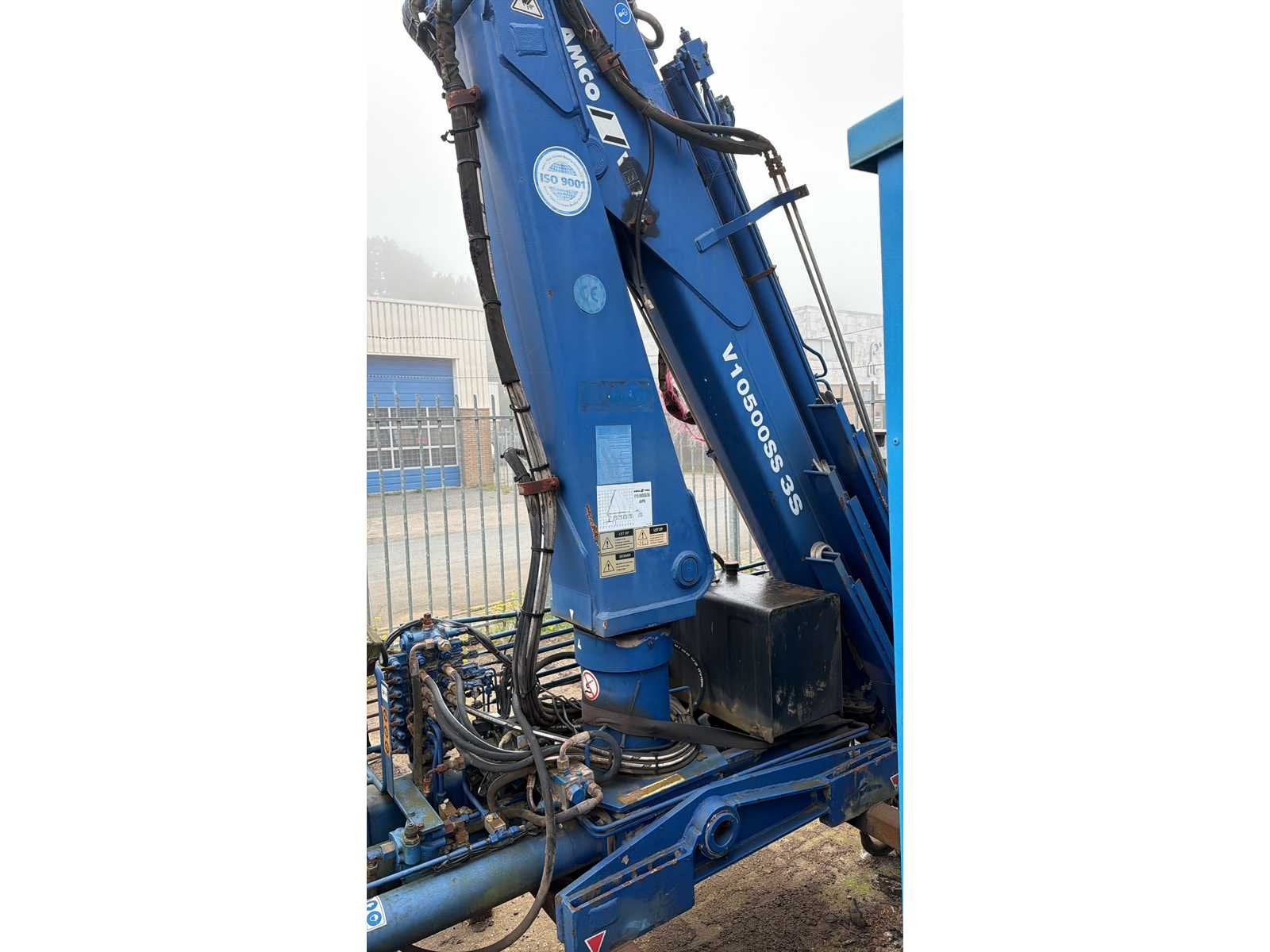 Amco Veba V105003S 5.2T hydraulische autolaadkraan, Gebruikt