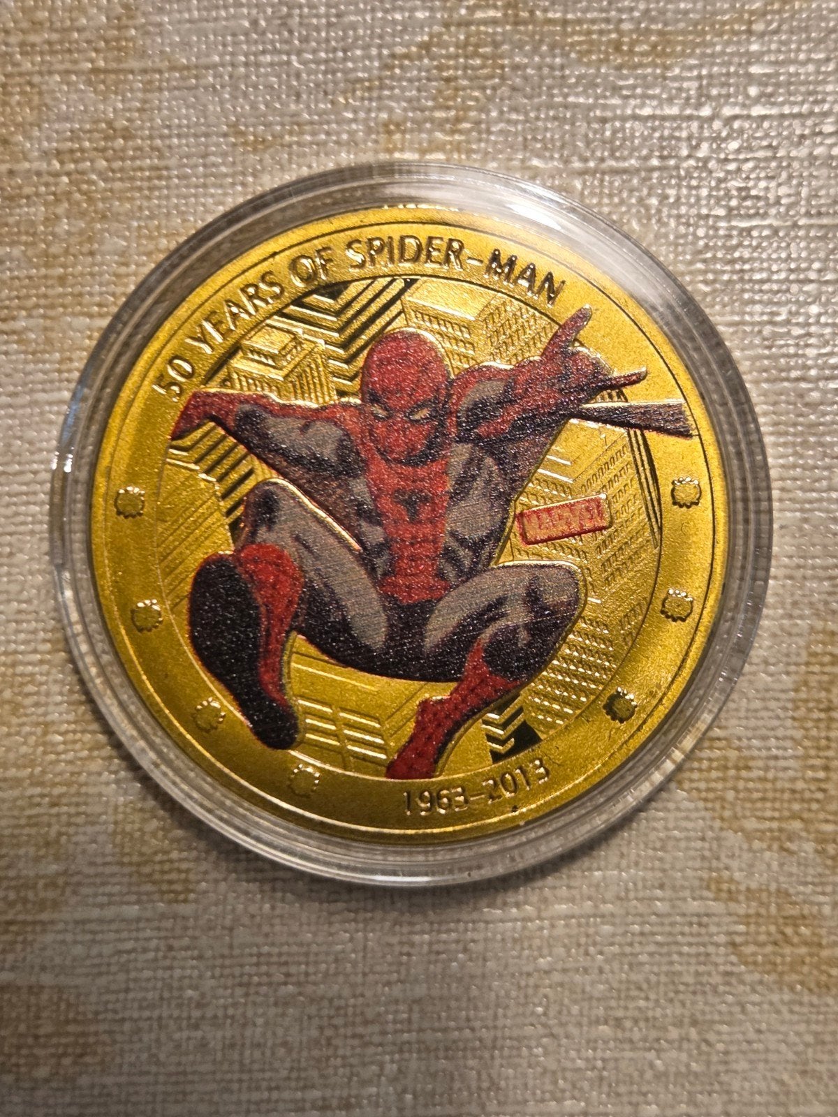 Marvel verzamelmunten: Avengers & Spider-Man, Ophalen of Verzenden, Nieuw