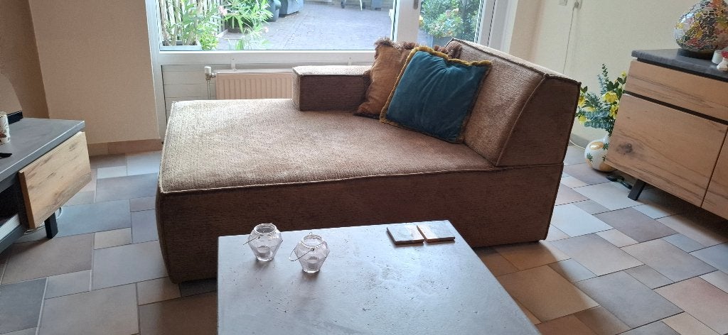 UMIX Brooklyn (Eijerkamp) - Divan - ruime zit/ligdivan, Huis en Inrichting, Ophalen, Gebruikt, Tweepersoons, Minder dan 150 cm