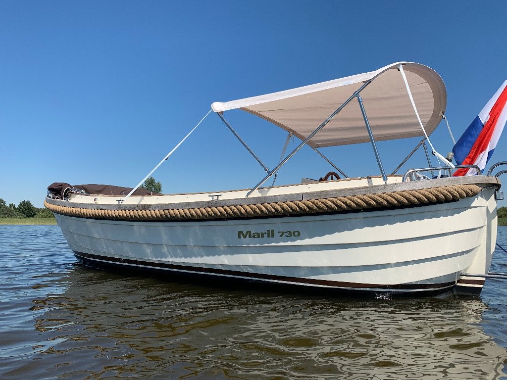 Maril 730 sloep, Watersport en Boten, Sloepen, 38 pk, Binnenboordmotor, 1.80 meter, Maril