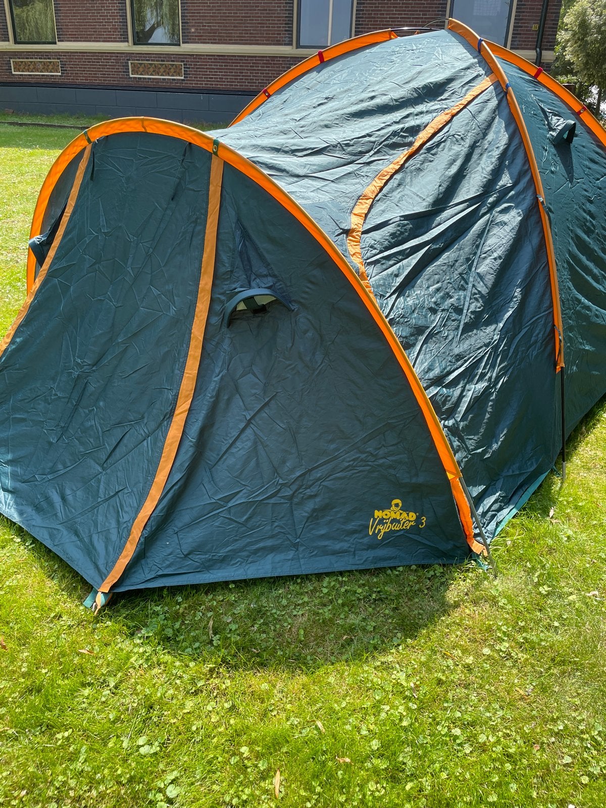 Nomad Vrijbuiter 3 tent - Compleet met extra's, Ophalen of Verzenden, Gebruikt, Tot en met 3