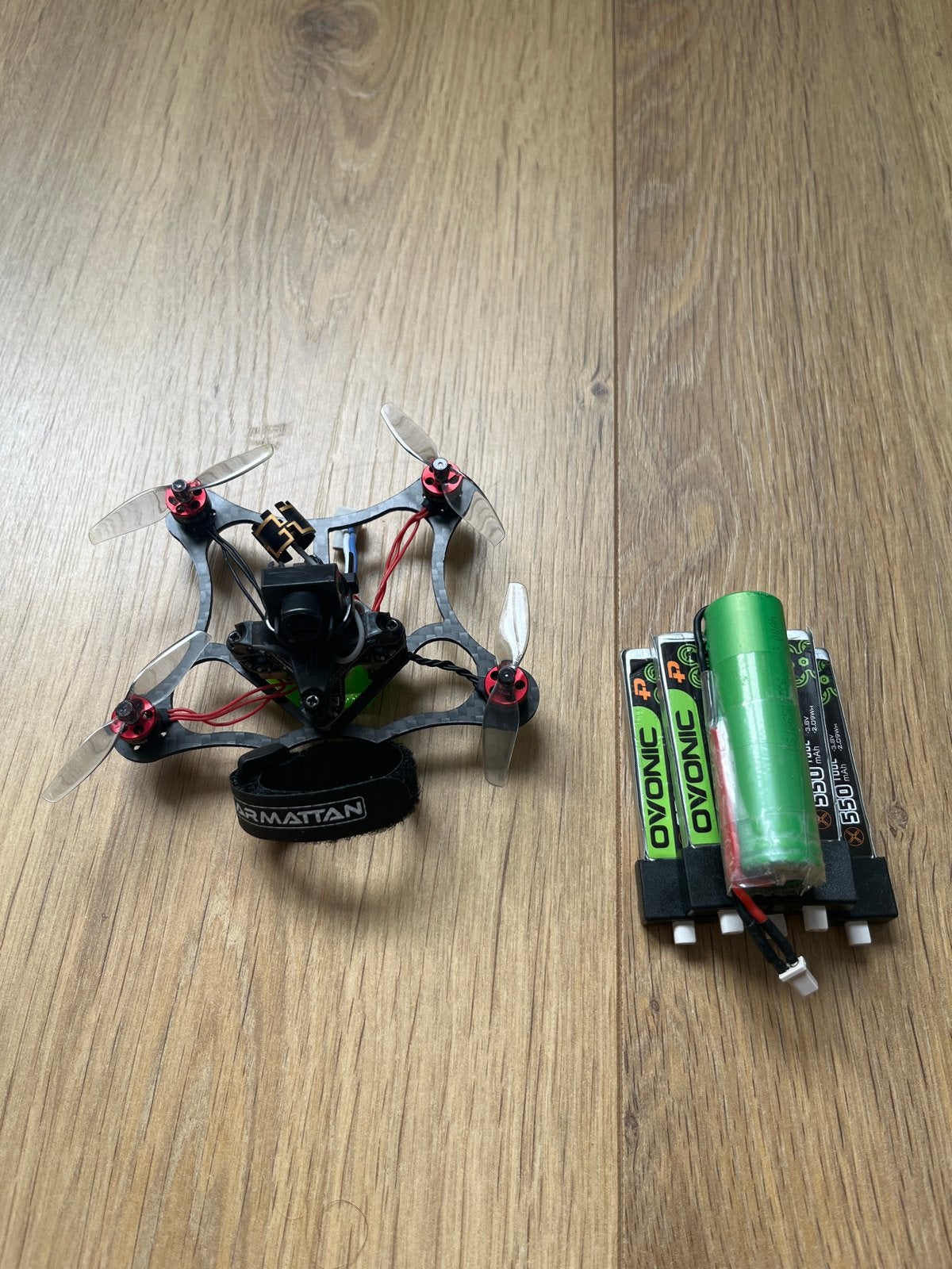 2 inch HD Toothpick Drone met Caddx Ascent en batterij, Gebruikt, Minder dan 100 meter, Racedrone, Standaard kwaliteit