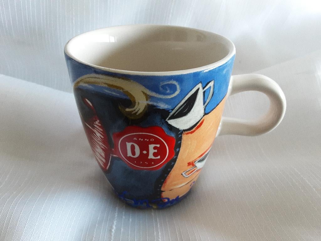 DOUWE EGBERTS lekker mok kie buurman mok, Overige materialen, Ophalen of Verzenden, Zo goed als nieuw, Overige stijlen