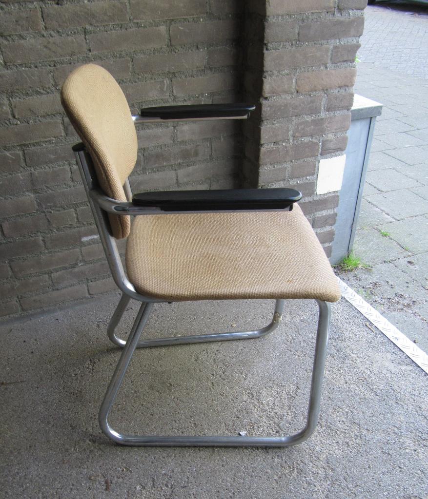 Chromen buis sledestoel Markant Jami, Ophalen of Verzenden, Gebruikt, Eén