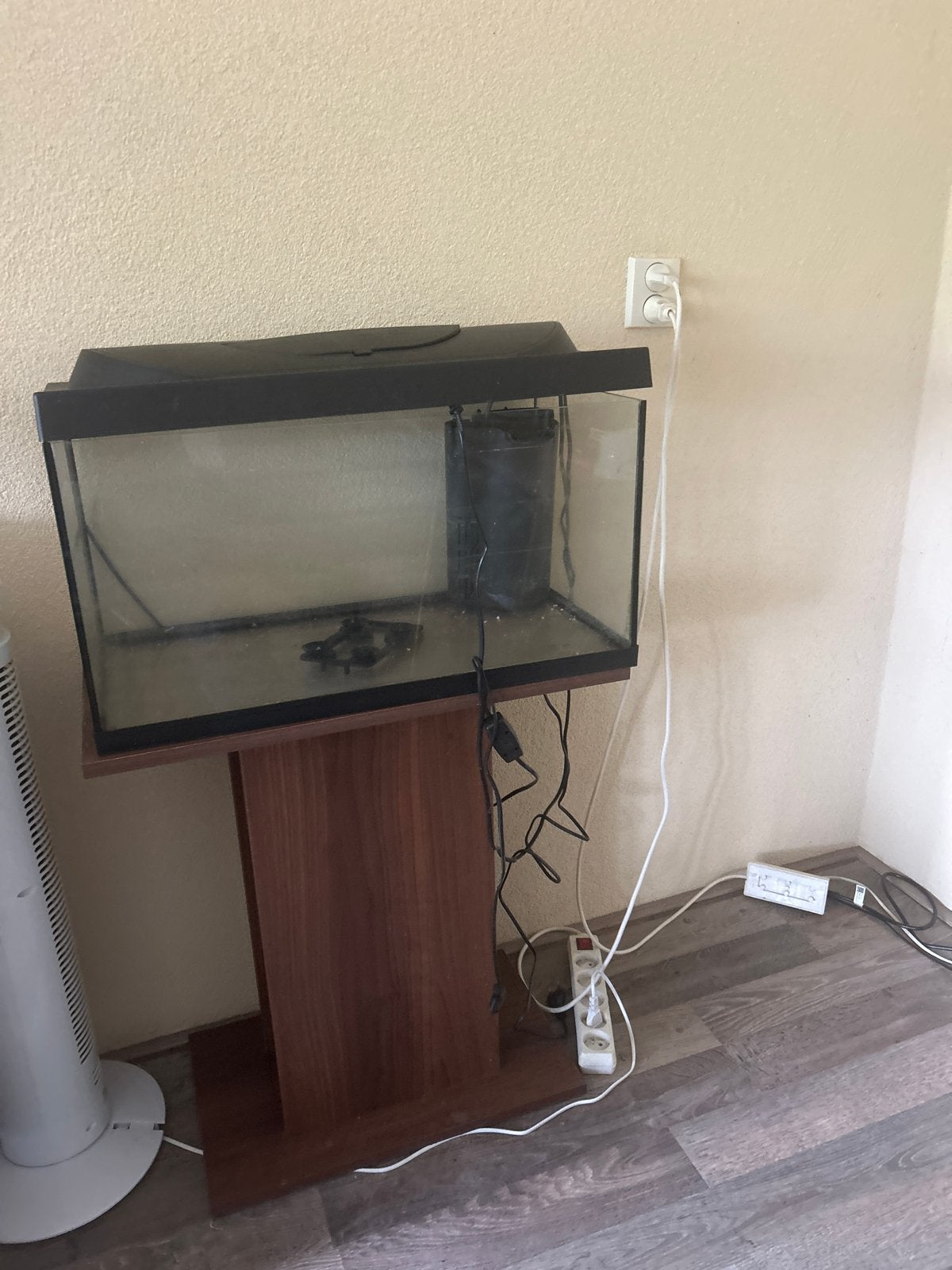 Aquarium, Ophalen, Verwarming, Gebruikt, Leeg aquarium