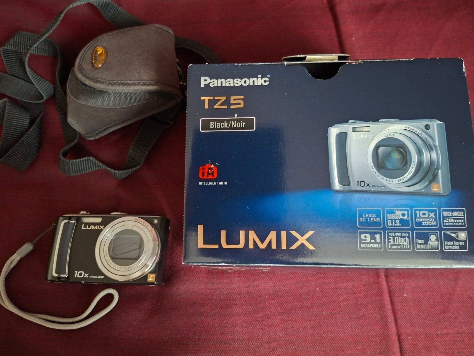 Panasonic Lumix DMC-TZ5 compactcamera, Ophalen, Zo goed als nieuw, Overige Merken, 8 keer of meer