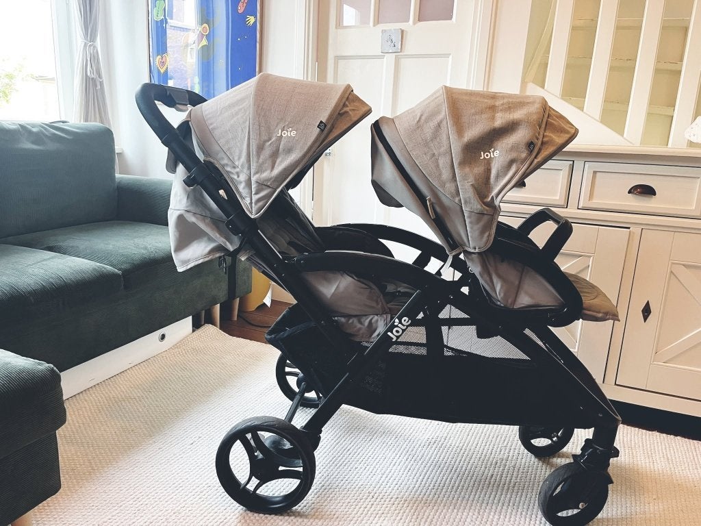 Dubbele kinderwagen(Joie Evalite duo)