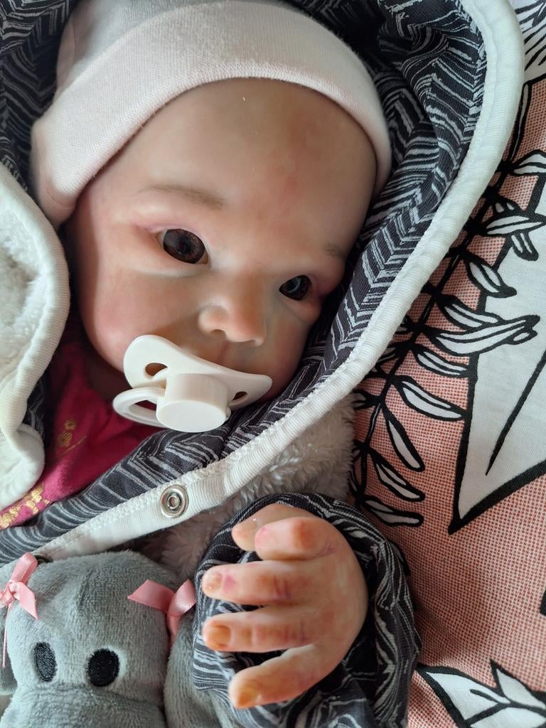 Rebornbaby prachtig mooi, Ophalen of Verzenden, Zo goed als nieuw, Babypop