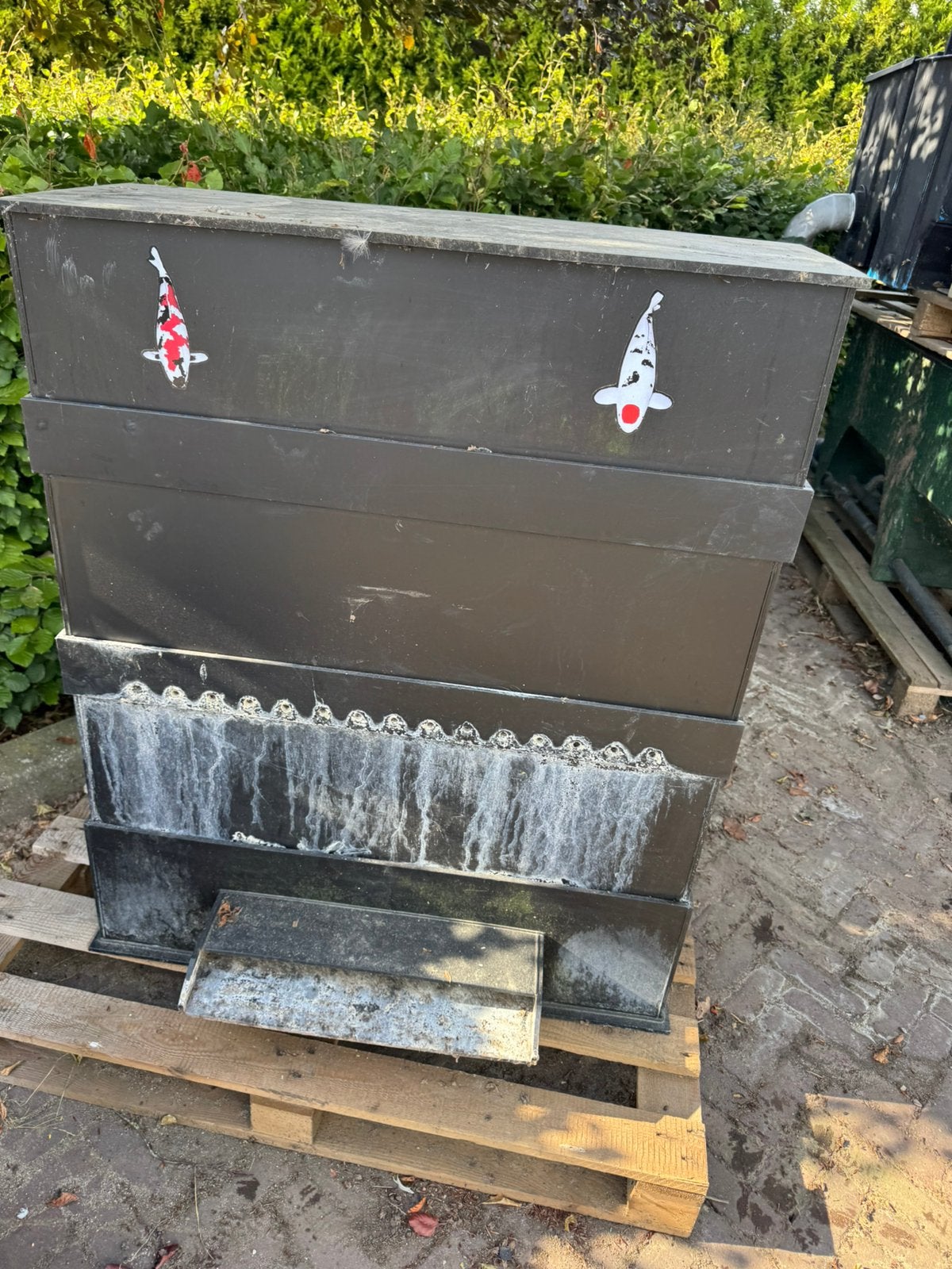 Groot trickle filter, Ophalen, Zo goed als nieuw, Vijverfilter