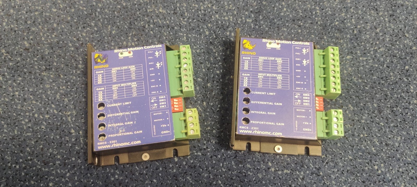 2x DC servo drive, Ophalen of Verzenden, Zo goed als nieuw