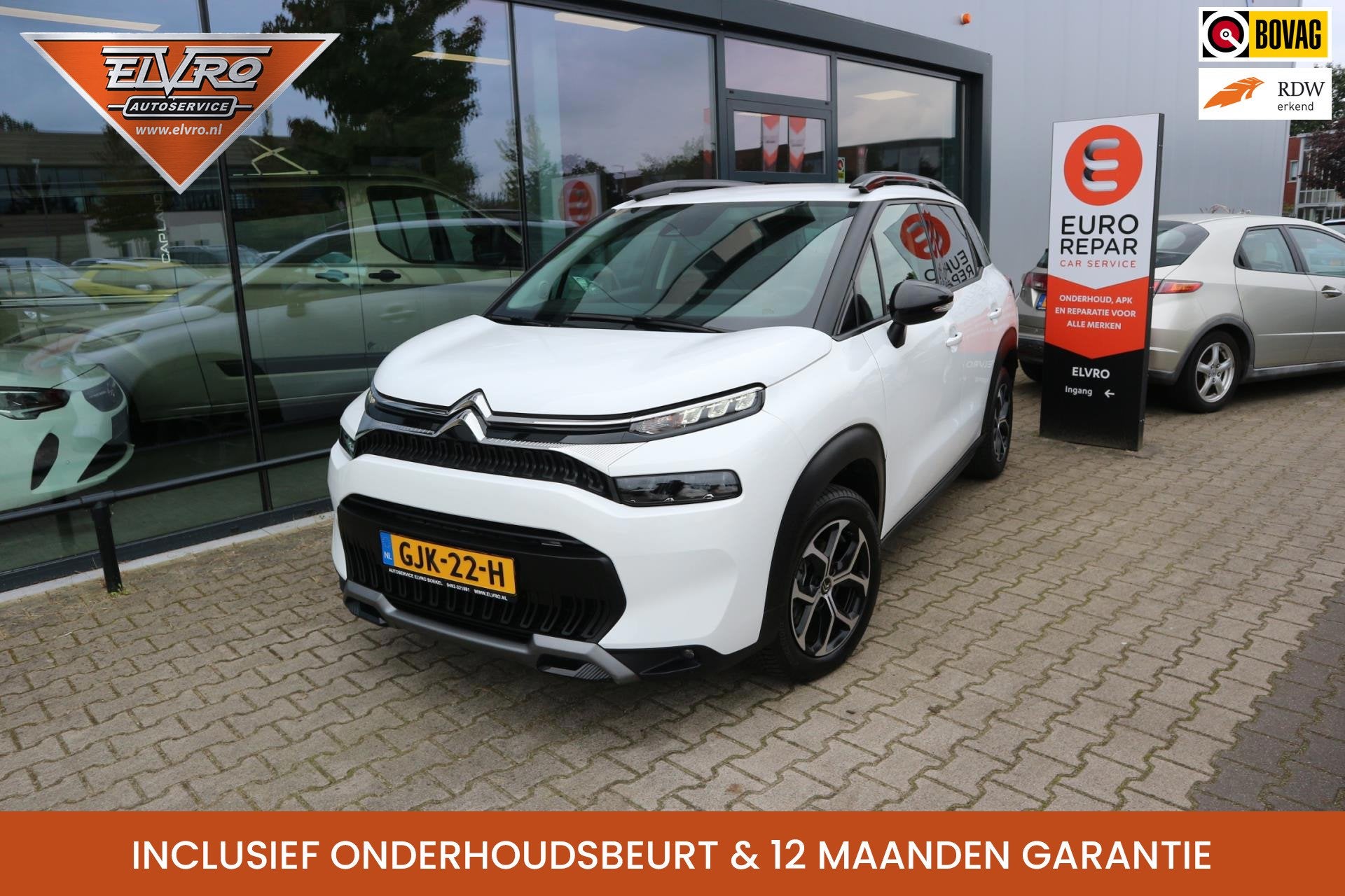 Citroen C3 AIRCROSS 1.2 PureTech Feel NAVI CLIMA CRUISE KEYL, Auto's, 12 maanden, Gebruikt, 1199 cc, Wit