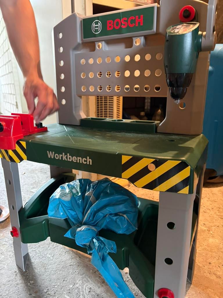 Werkbank jongens Bosch, Ophalen, Zo goed als nieuw